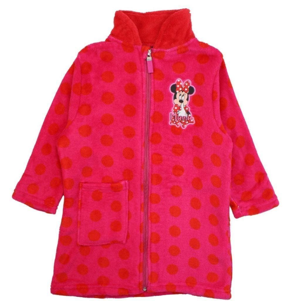 Minnie Mouse fleece Badjas Roze - Mt 98-104-110-116-128-140, Disney, Nacht- of Onderkleding, Meisje, Nieuw