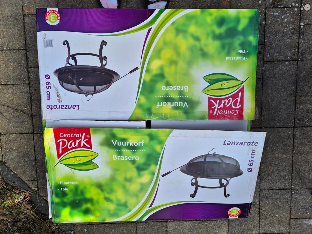 Vuurkorf Lanzarote - Nieuw in doos, Ophalen of Verzenden, Nieuw, Vuurkorf