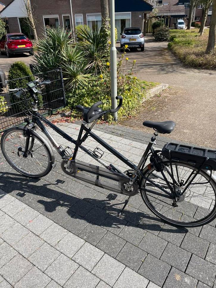 Elektrische tandem in prima staat -Multicycle / Veldia 630Wh, Fietsen en Brommers, Fietsen | Tandems, Gebruikt, Meer dan 20 versnellingen