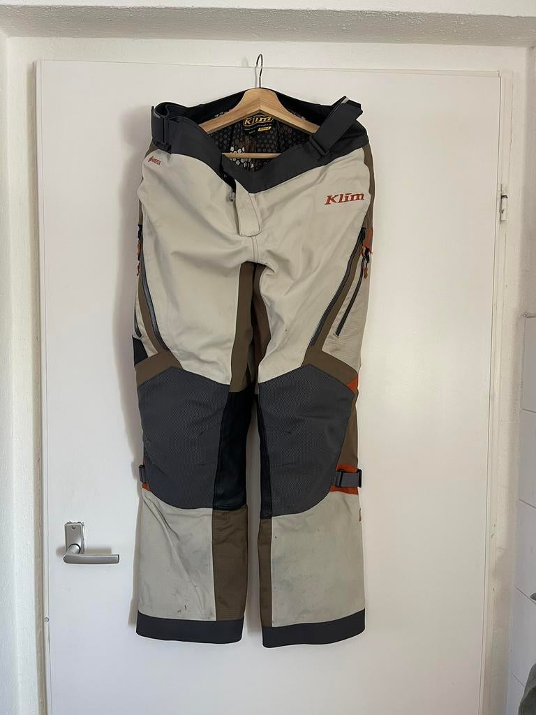 Klim Goretex motorbroek dames kleur Peyote, Ophalen of Verzenden, Tweedehands, Dames, Broek | textiel