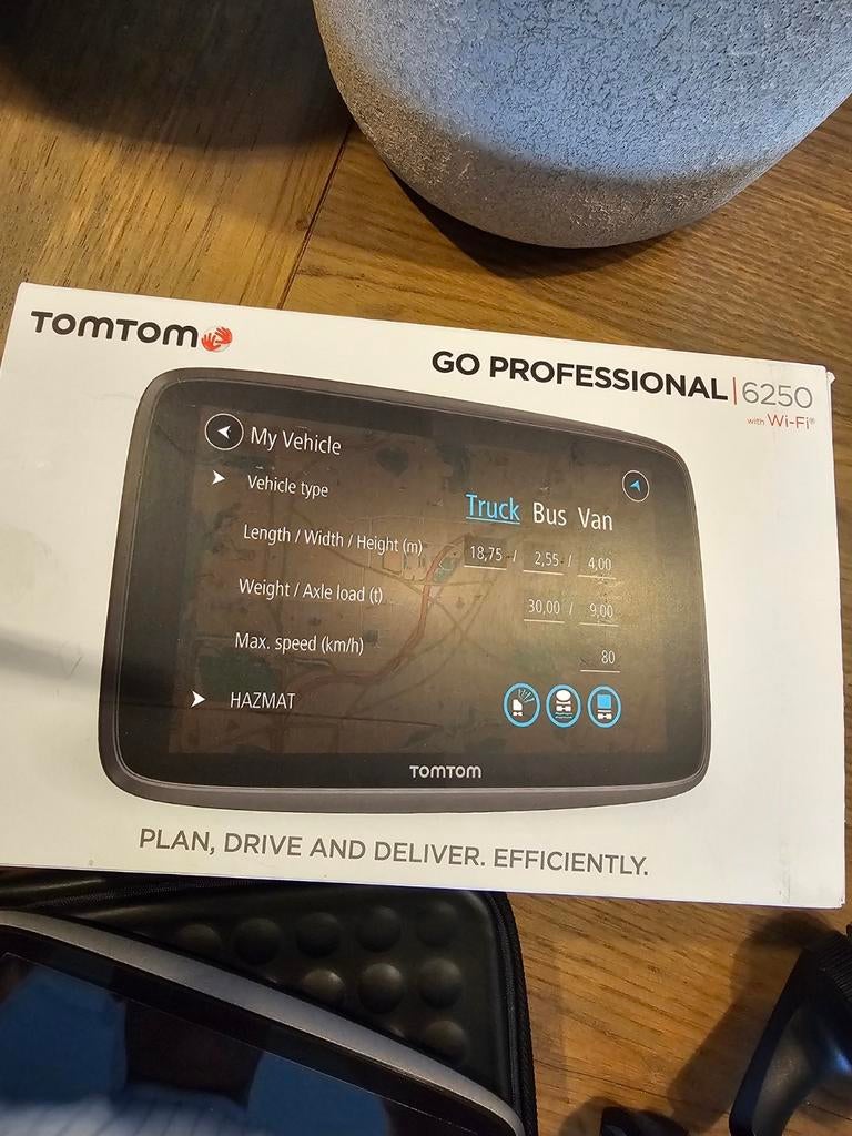 TomTom GO PROFESSIONAL 6250 Navigatiesysteem, Ophalen of Verzenden, Gebruikt