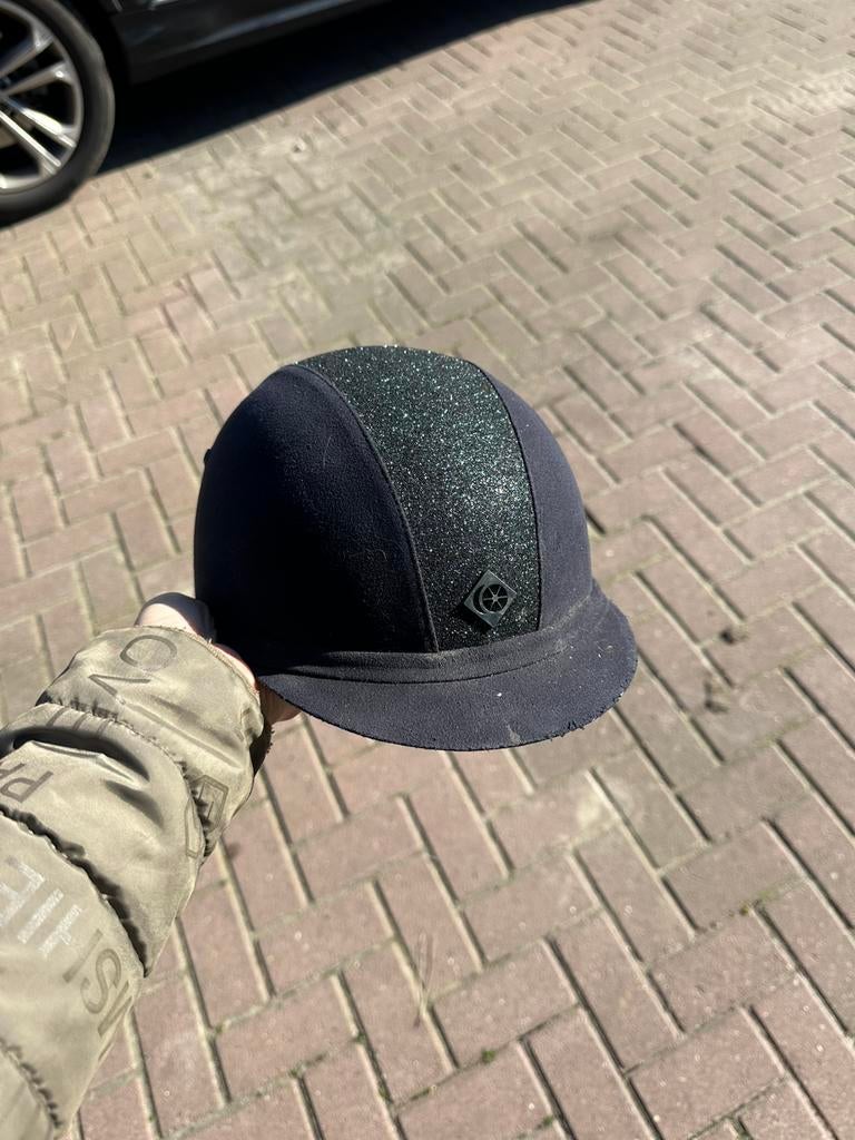Charles owen cap, Dieren en Toebehoren, Paardrijkleding, Gebruikt, Overige soorten, Ophalen of Verzenden, Dames
