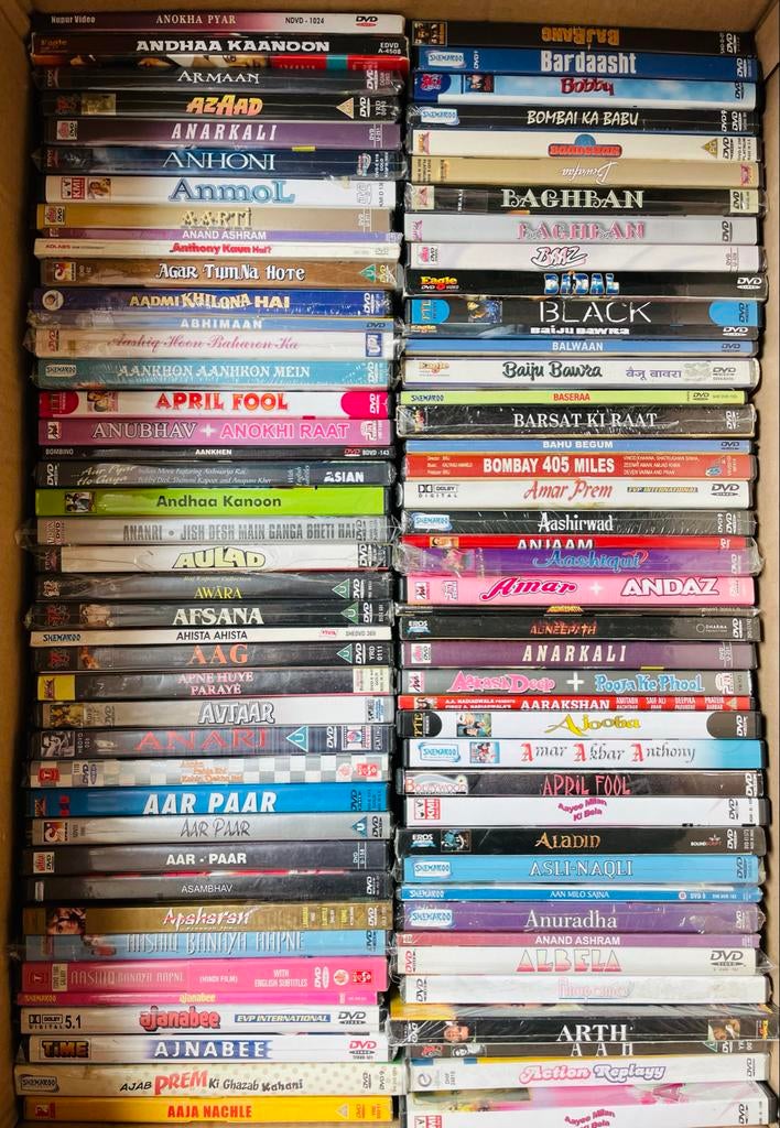 Grote collectie Bollywood DVD's - Nieuw in verpakking, Alle leeftijden, Ophalen of Verzenden, Nieuw in verpakking