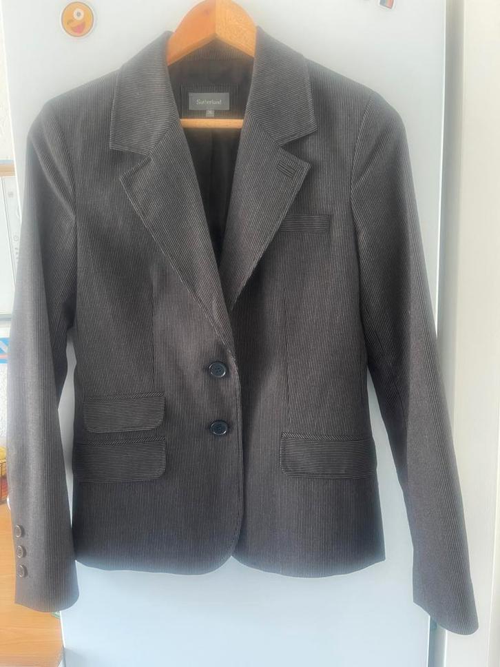 Colbert jasje, Kleding | Dames, Jasjes, Kostuums en Pakken, Zo goed als nieuw, Maat 36 (S), Zwart, Ophalen