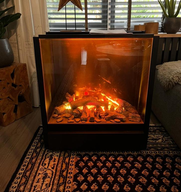 Dimplex Gala - opti-myst sfeerhaard - inbouwhaard waterdamp, Huis en Inrichting, Haarden, Zo goed als nieuw, Elektrische haard