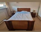 ZEER MOOI ANTIEK BEWERKT BED MET SPIRAAL BODEM
AFMETING
LENG, Ophalen, Bruin, Zo goed als nieuw, Twijfelaar