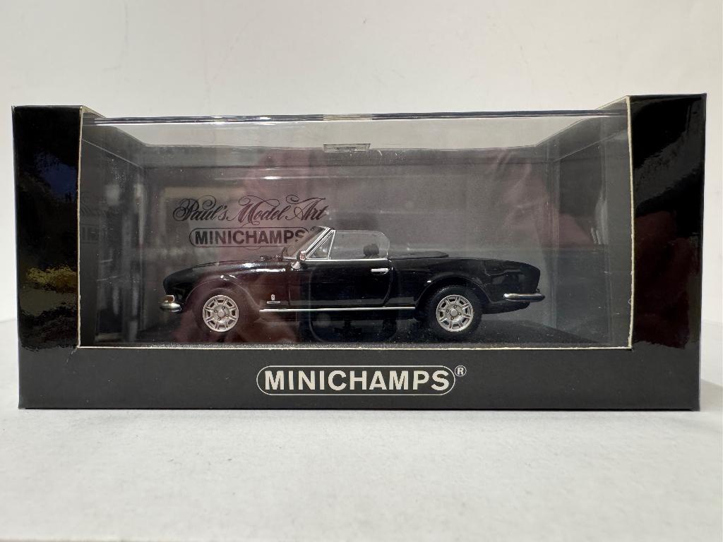 Minichamps: Peugeot 504 cabriolet, 1974, 1:43, Ophalen of Verzenden, Zo goed als nieuw, Auto, MiniChamps