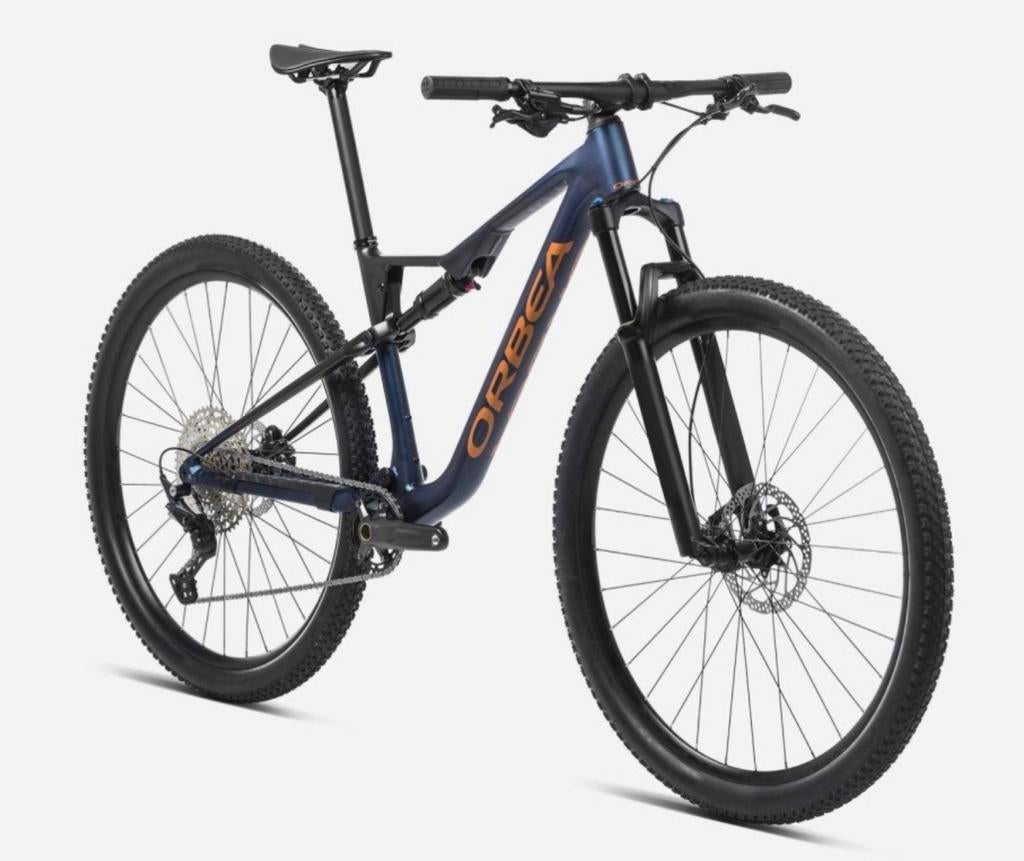 Orbea Oiz H20 Mountainbike - L - Blauw/Oranje - 2024. Fox 34, Zo goed als nieuw, Schijfrem, Ophalen, Overige merken