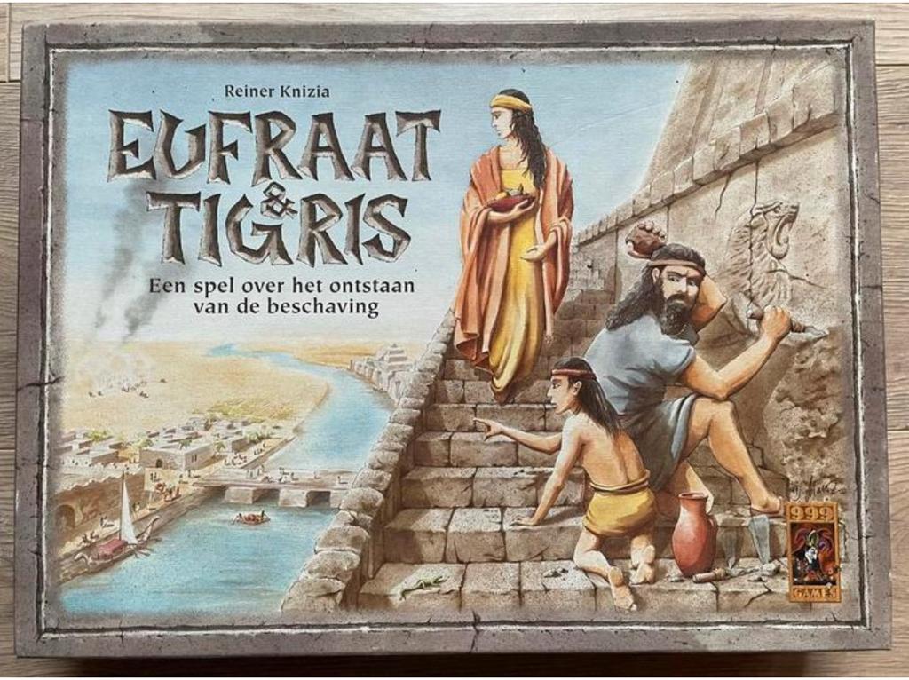 Tigris & Eufraat bordspel van 999 Games. ( maker van Catan ), Hobby en Vrije tijd, Gezelschapsspellen | Bordspellen, Ophalen of Verzenden