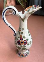 Fraaie polychrome schenkkan, Delft, handbeschilderd, Ophalen of Verzenden