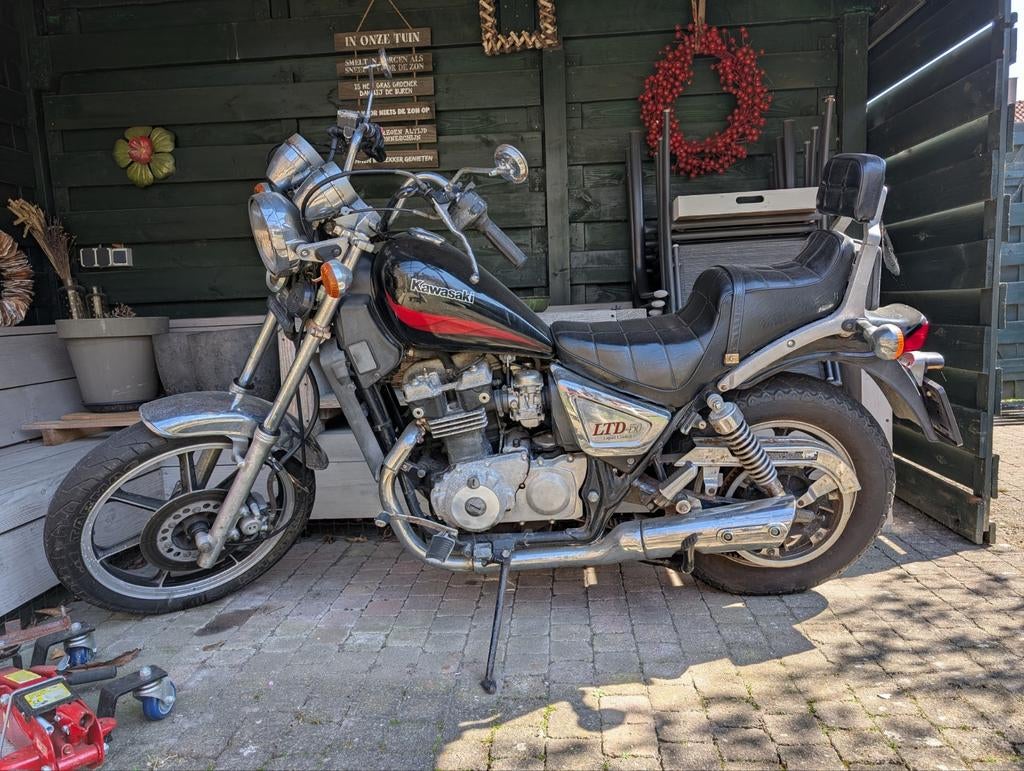 Klassieke Kawasaki LTD 450 Chopper - Uniek Model, Motoren, Particulier, Gebruikt, Chopper