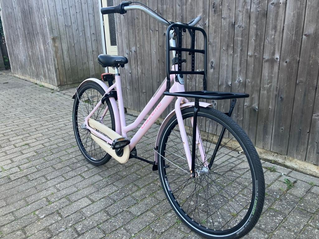 Gazelle damesfiets 28inch, 53 tot 56 cm, Ophalen, Gebruikt, Versnellingen