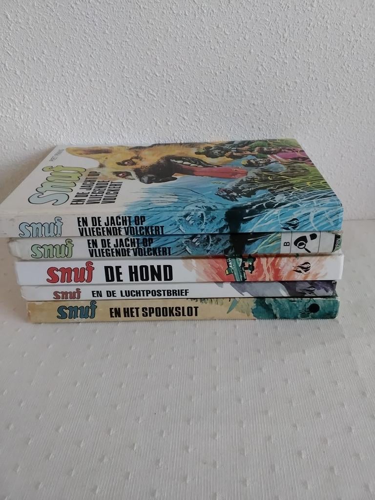 5x snuf boeken (Piet Prins), Ophalen of Verzenden, Gelezen