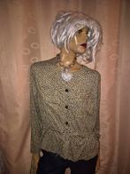 Blouse met panterprint studio Anneloes maat M, Kleding | Dames, Maat 38/40 (M), Ophalen of Verzenden, Zo goed als nieuw, Overige kleuren
