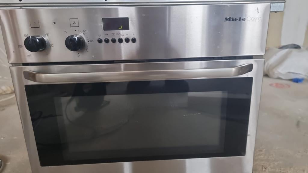 Miele Combi-oven met kookplaat, 45 tot 60 cm, Gebruikt, 60 cm of meer, Ophalen of Verzenden