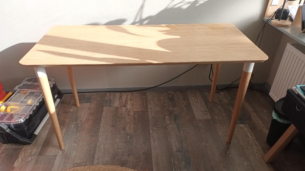IKEA ANFALLARE / HILVER bureau, Huis en Inrichting, Bureaus, Ophalen, Demontabel, Zo goed als nieuw, IKEA