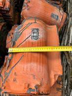 Partij gebruikte dakpannen - ca. 150 stuks, Ophalen, Gebruikt, Steen of Klei, Zwart