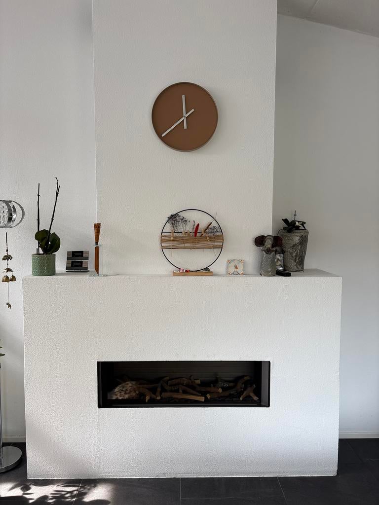 DRU Gashaard met afstandsbediening - 105x30 cm, Ophalen, Gebruikt, Inbouwhaard, Gashaard