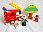 Duplo brandweerauto set 10901 werkend zwaailicht brandweer, Ophalen of Verzenden, Gebruikt, Complete set, Duplo