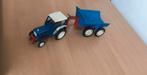 Britains Ford 5000 tractor + rear dump trailer, Hobby en Vrije tijd, Verzenden, Gebruikt, Tractor of Landbouw, Britains