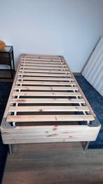 IKEA Espevar Bedframe + Lattenbodem 90 x200, Huis en Inrichting, Ophalen, 90 cm, Eenpersoons, Beige