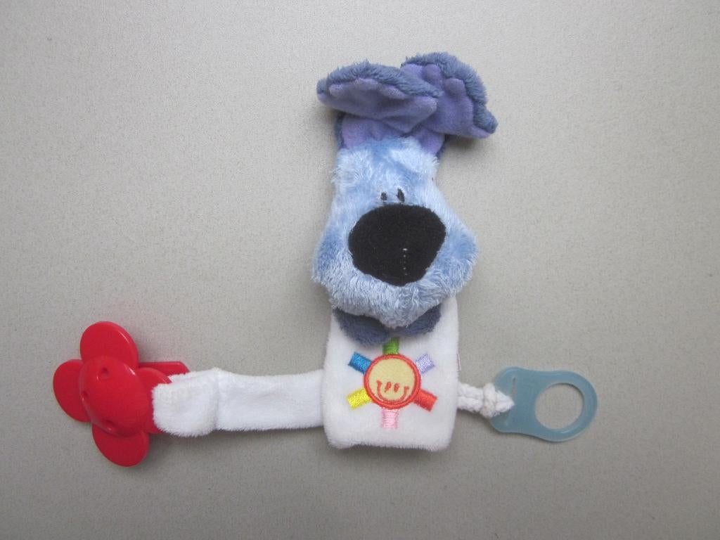 Tiamo Woezel en Pip Woezel hond speenkoord met klem nieuw, Overige karakters, Nieuw, Middelgroot (20 tot 80 cm), Tiamo