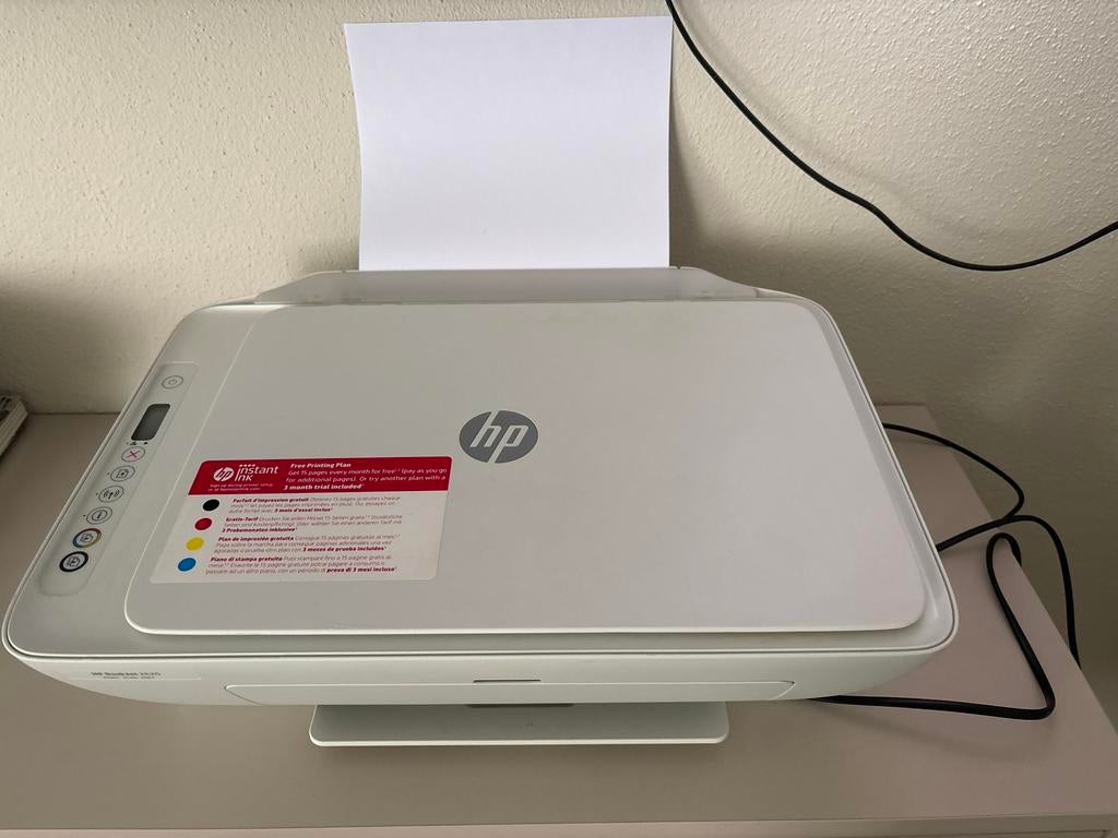 HP DeskJet 2620 All-in-One Printer - Zo goed als nieuw, Computers en Software, Printers, Inkjetprinter, All-in-one, Kleur printen