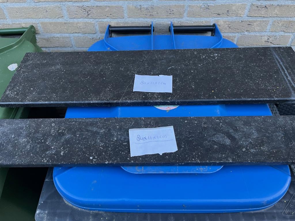 Hardsteen dorpel - vensterbank, Ophalen, Nieuw, Hardsteen, Vensterbanken