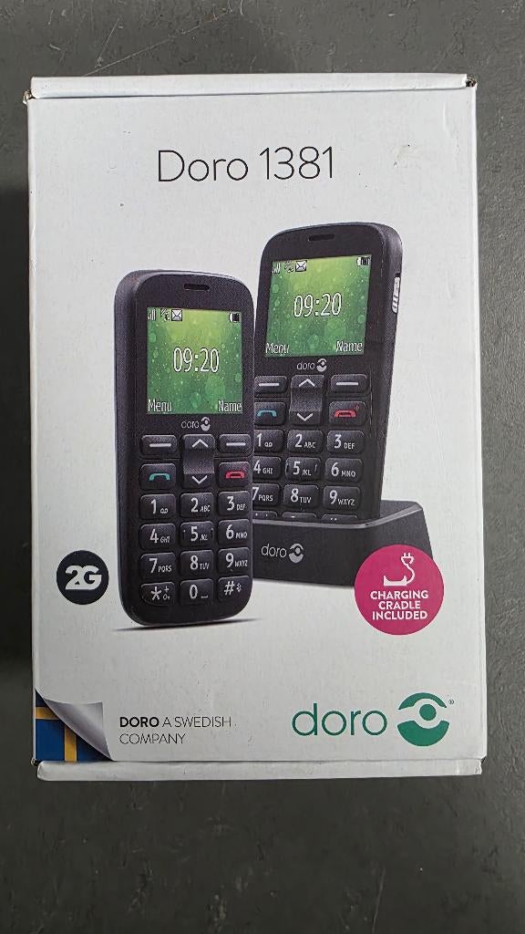 Doro 1381 telefoon, Nieuw, Ophalen of Verzenden, Minder dan 3 megapixel, Klassiek of Candybar