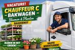 Chauffeur C Bakwagen – Bloemen en Planten (Dagdienst), Vacatures, 33 - 40 uur, Overige niveaus, Vanaf 1 jaar, Overige vormen
