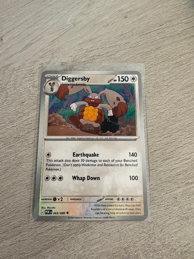 Diggersby 065/088 Perfect Order - Pokémon Kaart, Ophalen of Verzenden, Nieuw, Losse kaart