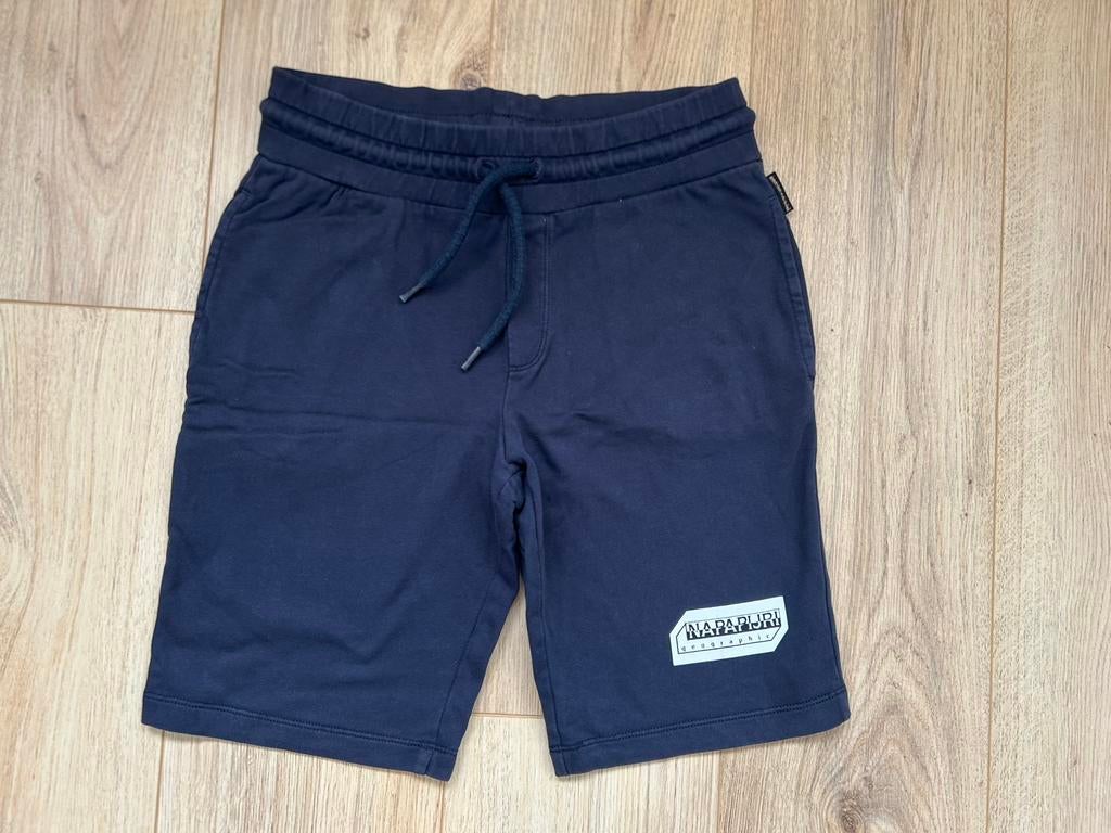 ZGAN Napapijri korte sweat jogging broek zwart 158 / 164, Ophalen of Verzenden, Zo goed als nieuw, Jongen, Broek
