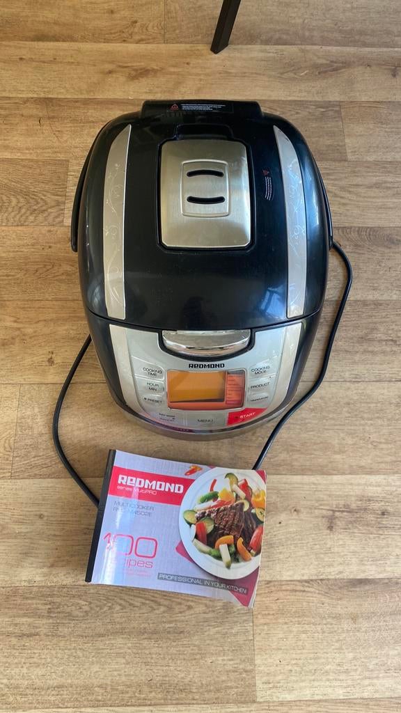 Slowcooker met boekje *bieden, Ophalen of Verzenden, Zo goed als nieuw