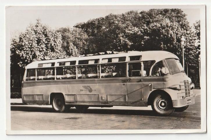 Apeldoorn N.V. van der Ende's Autobus Mij. Alfa Romeo 900A ?, Verzamelen, Ansichtkaarten | Nederland, Ongelopen, Gelderland, 1940 tot 1960