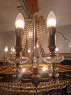 Oude kristallen kroonluchter Boheems kristal, Ophalen, Heikant 21 Kaatsheuvel, Belle Vieille Brocante, Zo goed als nieuw