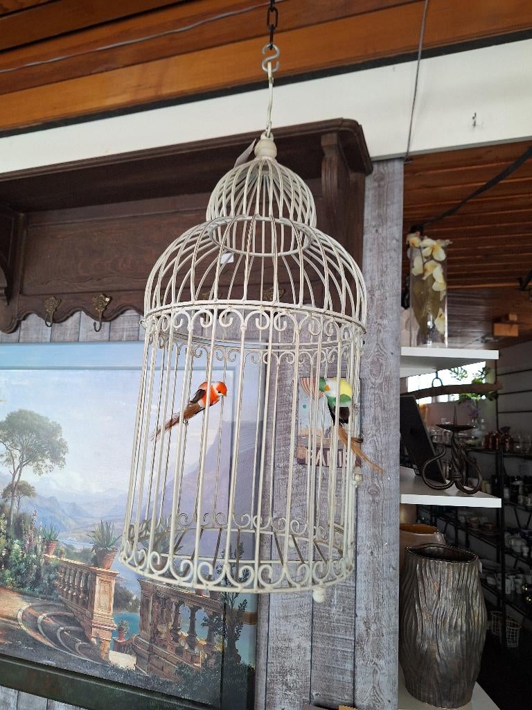 Brocante vogelkooitjes voor decoratie, Ophalen