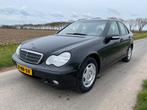 Mercedes C180 Kompressor van 12-2003 met origineel 173000 km, Auto's, Mercedes-Benz, 13 km/l, Zwart, 1796 cc, Zwart