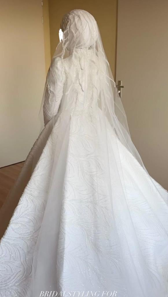 Bruidsjurk trouwjurk wedding dress gelinlik, Ophalen of Verzenden, Nieuw, Wit, Trouwjurk