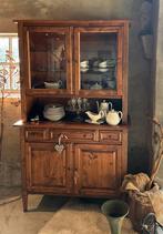 Brocante servieskast - hout  - landelijk, Huis en Inrichting, Ophalen, 50 tot 100 cm, Minder dan 100 cm, 25 tot 50 cm