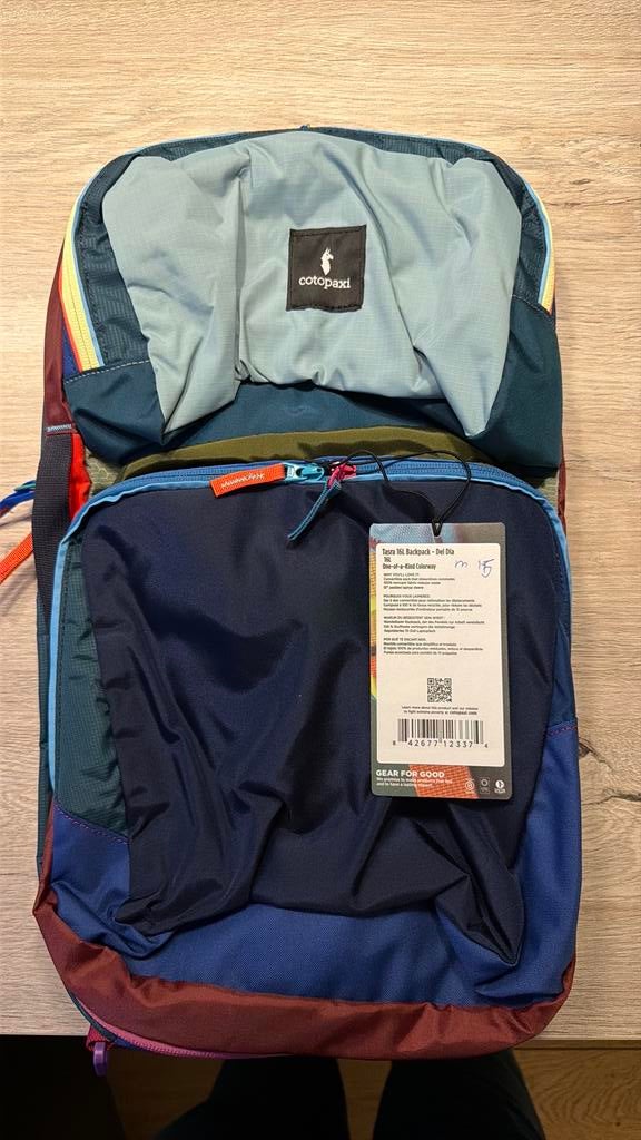 Cotopaxi rugtas, Sieraden, Tassen en Uiterlijk, Tassen | Rugtassen, Verzenden, Nieuw, Overige merken, 30 tot 45 cm