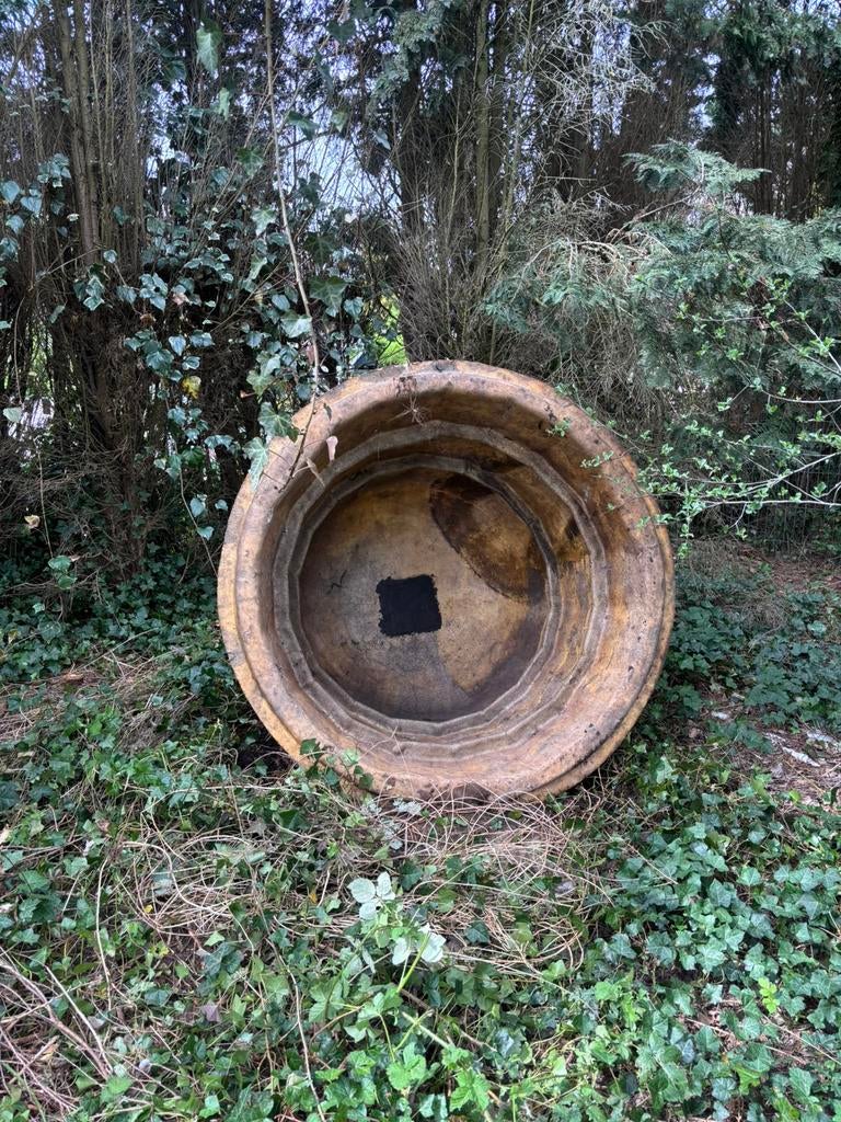 Grote vijverbak , bloembak , decoratie, Ophalen, Zo goed als nieuw