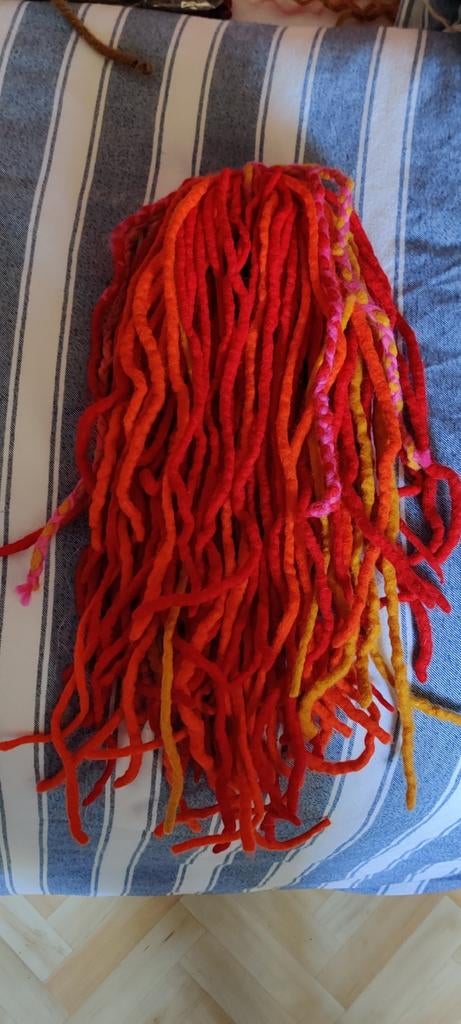 Dreads set rood, oranje, okelgeel, Ophalen of Verzenden, Nieuw
