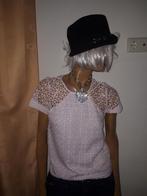 Lichtroze T-shirt met korte mouwen van st studio maat 40, Maat 38/40 (M), St studio, Ophalen of Verzenden, Zo goed als nieuw