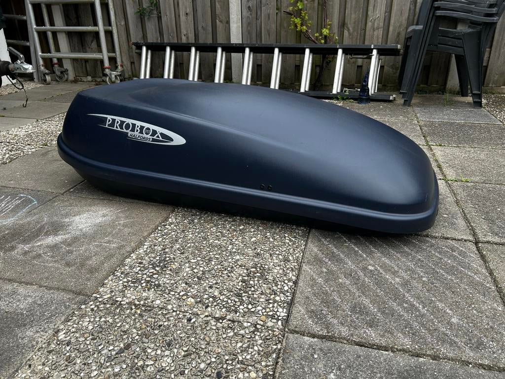 Dakkoffer Halfords Probox 315 Liter - Universeel Donkerblauw, Ophalen, Gebruikt