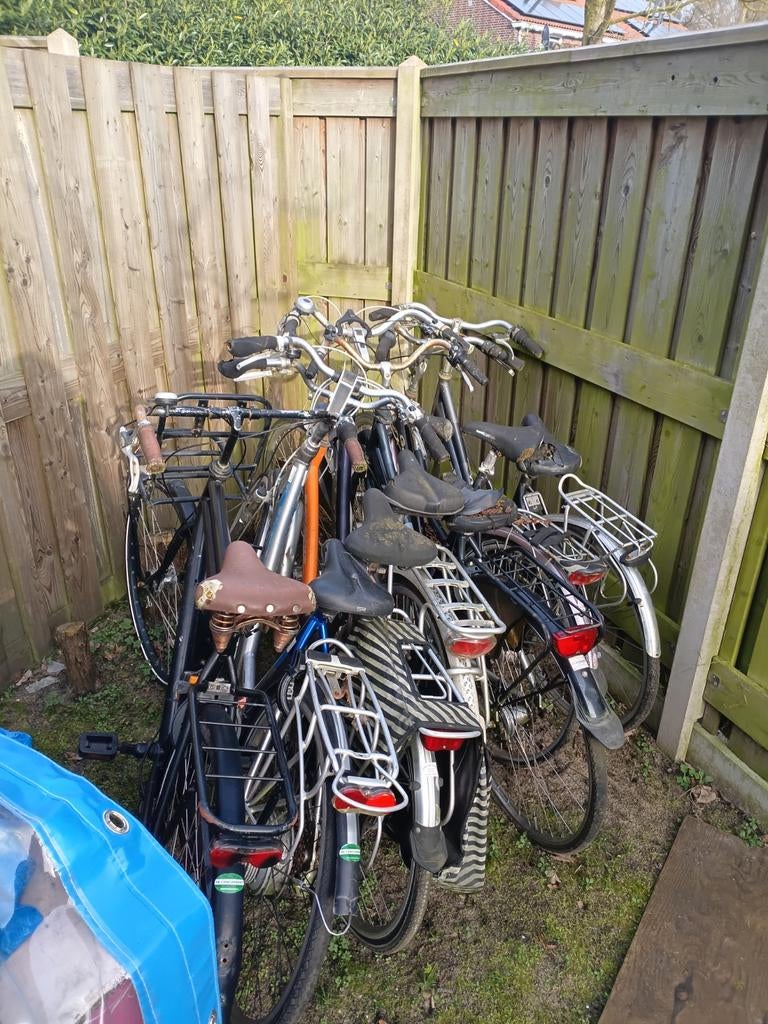 Partij van 7 fietsen, waaronder 2  elect, Hobby en Vrije tijd, Feestartikelen, Ophalen of Verzenden, Gebruikt, Overige