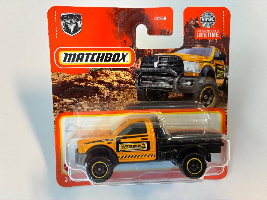 89780: Dodge Ram Work truck - Matchbox, Nieuw, Ophalen of Verzenden, Gondel 1, 1186MJ Amstelveen, Service.nl@mattel.com
