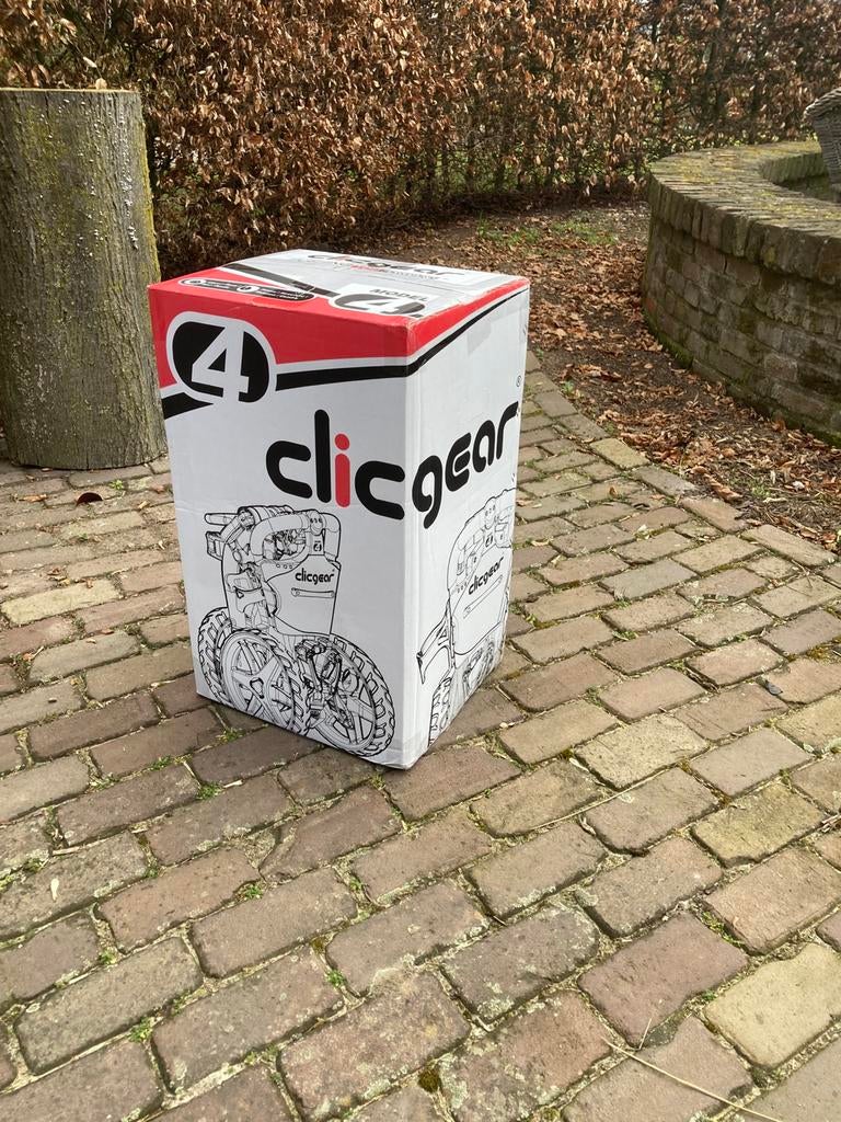 Nieuwe clicgear 4.0 zwart met 2 jaar garantie, Overige merken, Nieuw, Ophalen of Verzenden, Info@refitgolf.com