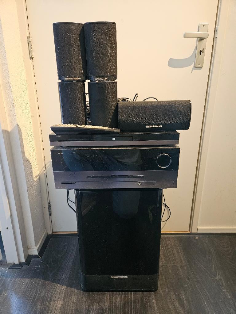 Harman kardon, Gebruikt, 70 watt of meer, 5.1-systeem, Dvd-speler