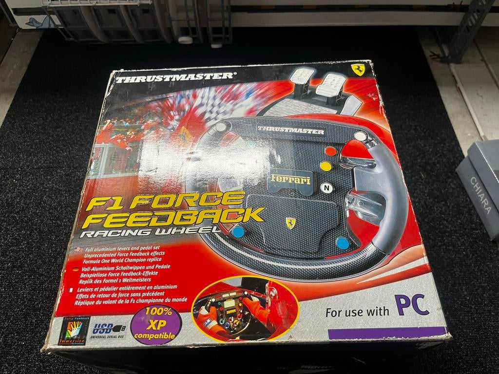Thrustmaster F1 Force Feedback Racing Wheel voor PC, 1 speler, Racen en Vliegen, Nieuw, Ophalen of Verzenden
