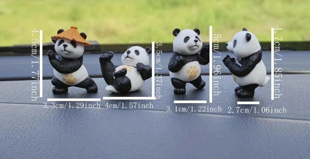 Mooie panda beertjes., Ophalen of Verzenden, Poppenhuis